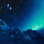 Love in the Sky - Original - SOLD by artist David Renshaw - Wyecliffe Galleries