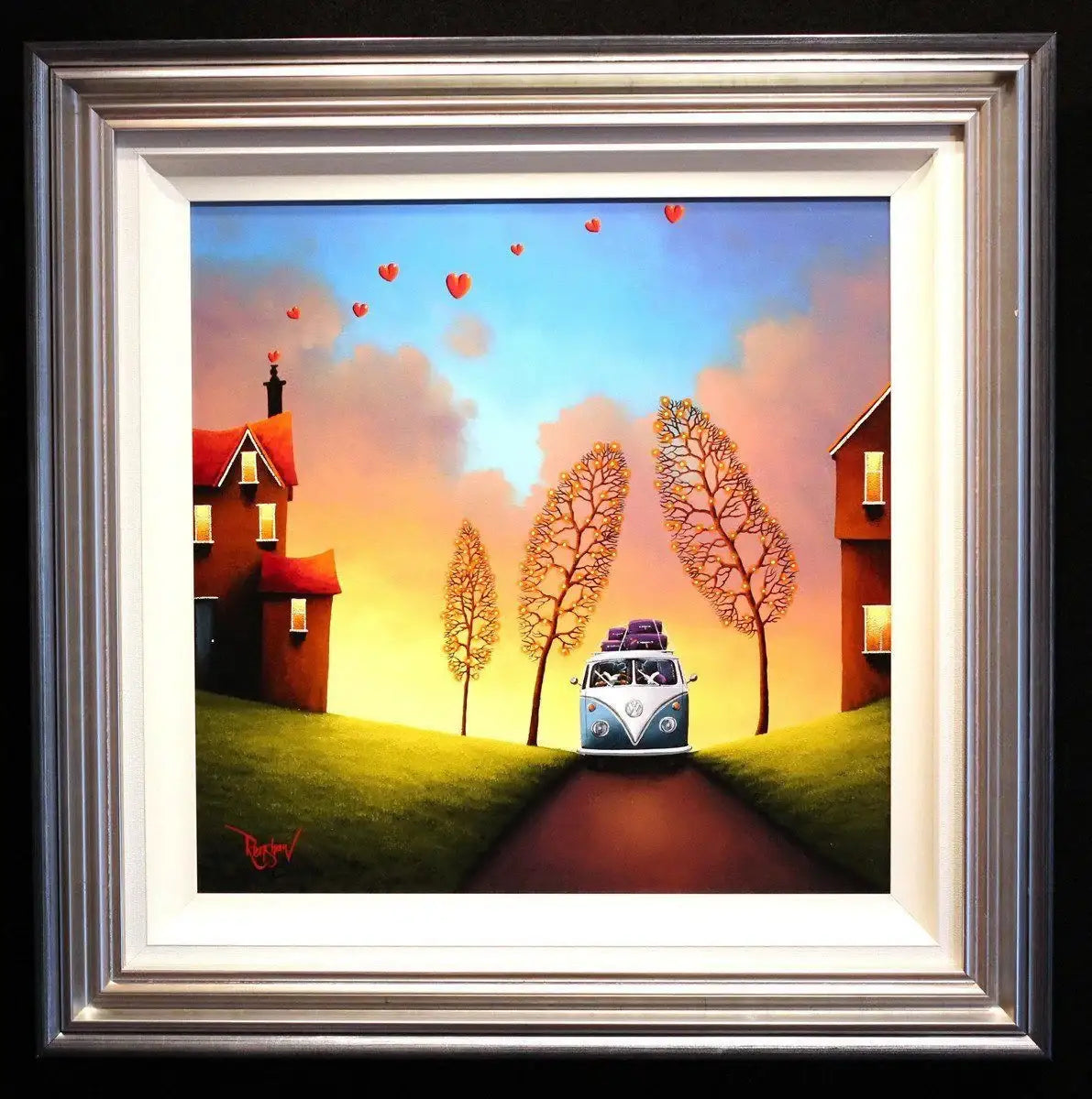 Love is a Journey - SOLD by artist David Renshaw - Wyecliffe Galleries