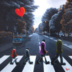 Love Is All You Need - Original - SOLD by artist David Renshaw - Wyecliffe Galleries