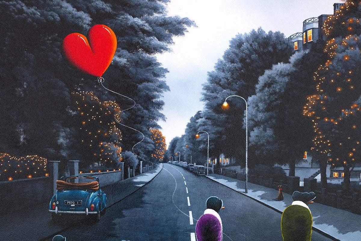 Love Is All You Need - Original - SOLD by artist David Renshaw - Wyecliffe Galleries