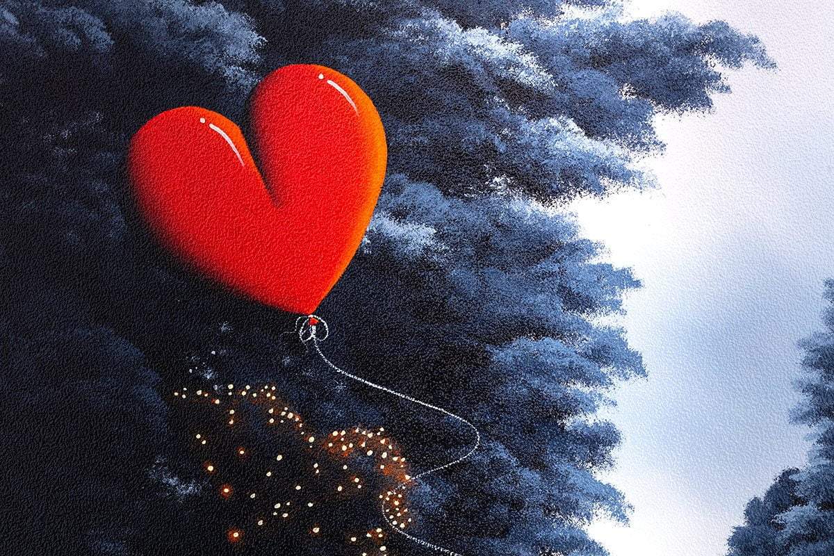 Love Is All You Need - Original - SOLD David Renshaw Framed