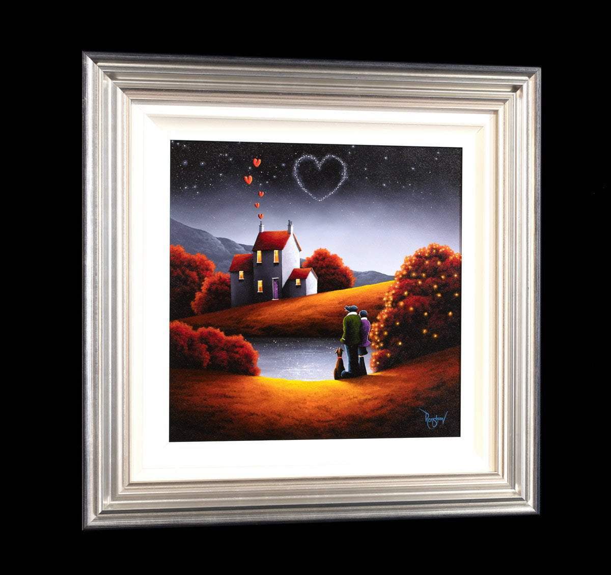 Love is in the Air - Original - SOLD by artist David Renshaw - Wyecliffe Galleries
