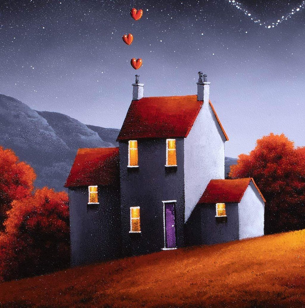 Love is in the Air - Original - SOLD by artist David Renshaw - Wyecliffe Galleries