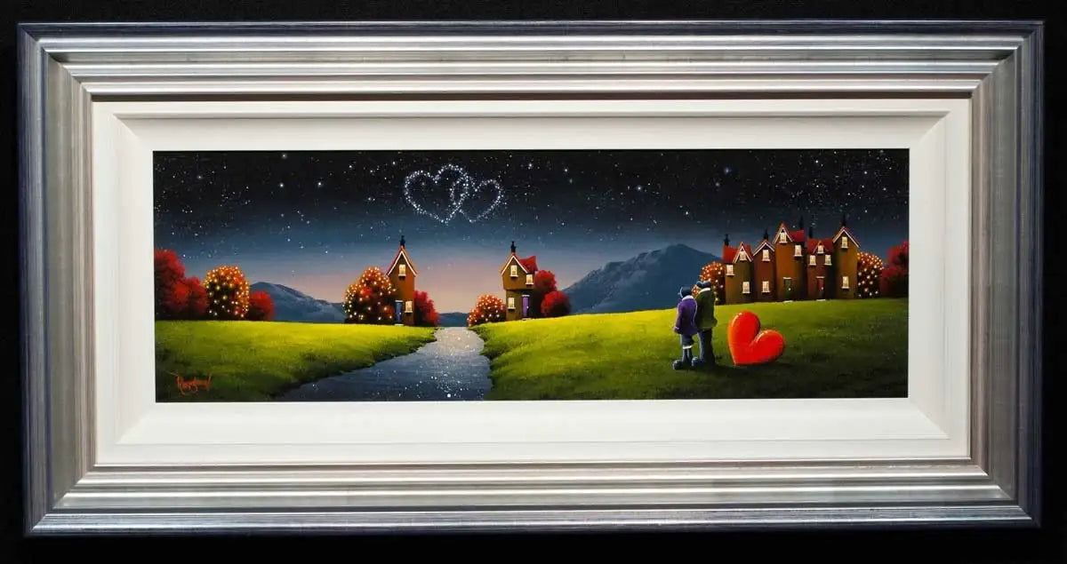 Love Is In The Stars - SOLD by artist David Renshaw - Wyecliffe Galleries