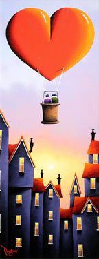 Love Is... - Original - SOLD by artist David Renshaw - Wyecliffe Galleries