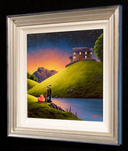 Love Lake - Original - SOLD by artist David Renshaw - Wyecliffe Galleries