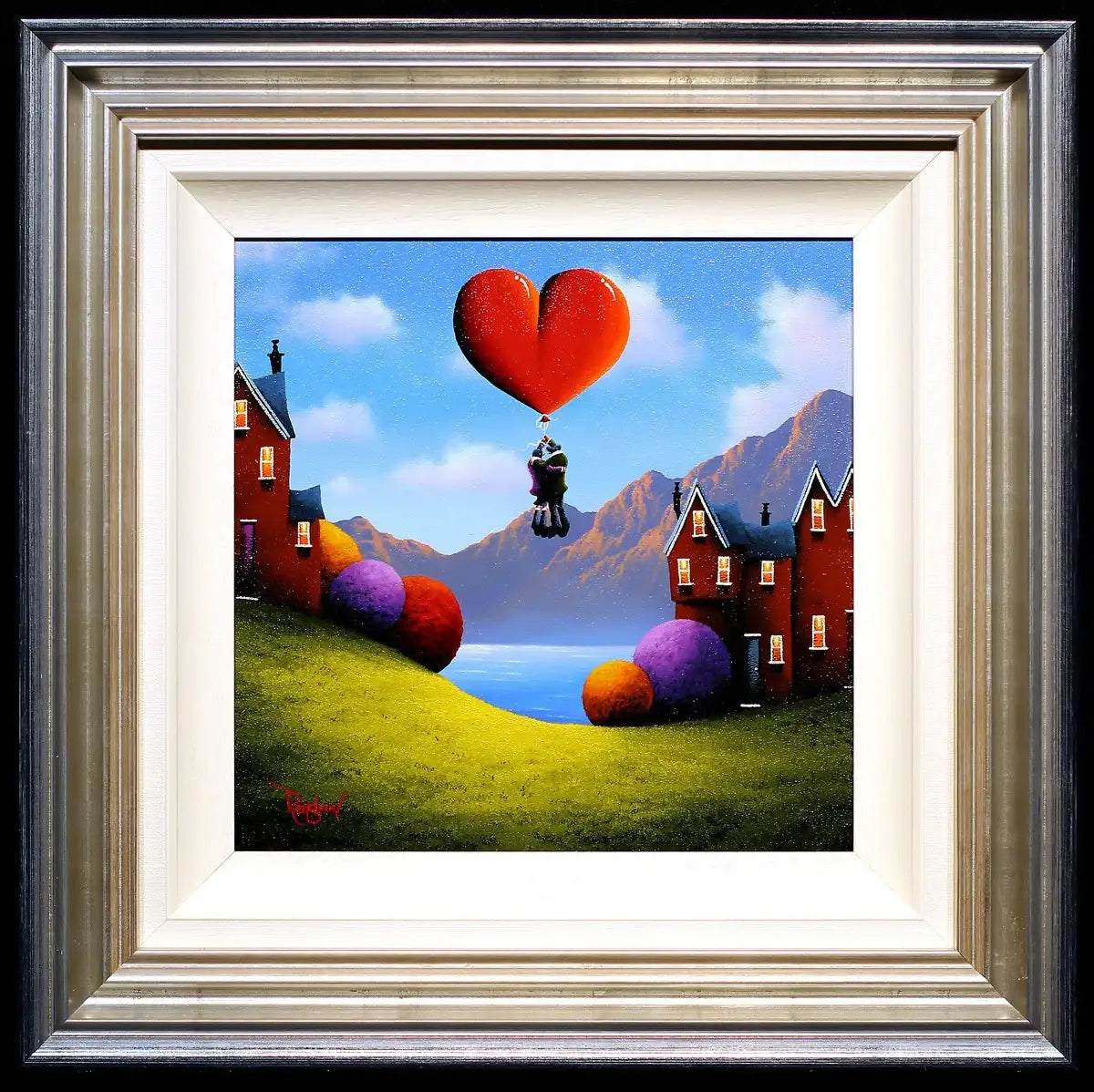 Love Lift Us Up - SOLD by artist David Renshaw - Wyecliffe Galleries