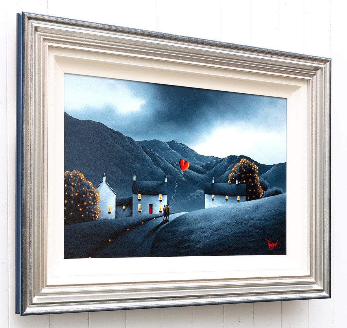 Love Lights The Way - Original - SOLD by artist David Renshaw - Wyecliffe Galleries