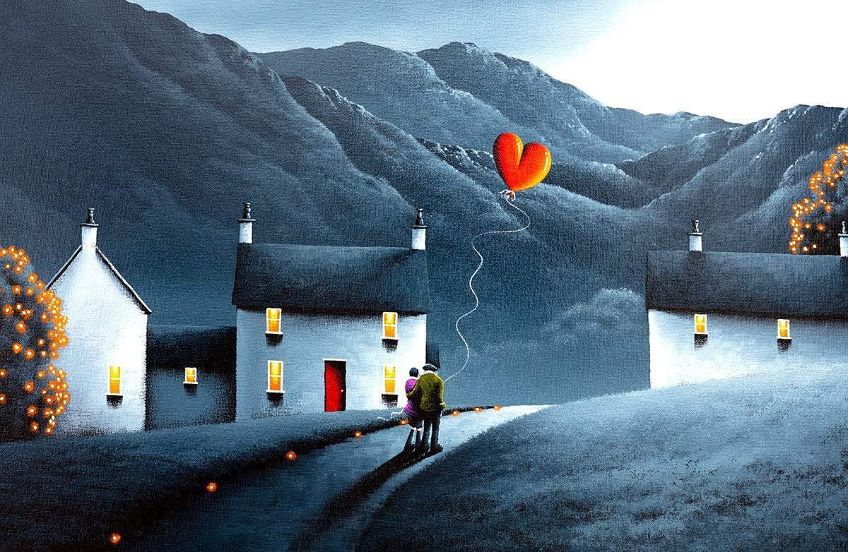 Love Lights The Way - Original David Renshaw Framed