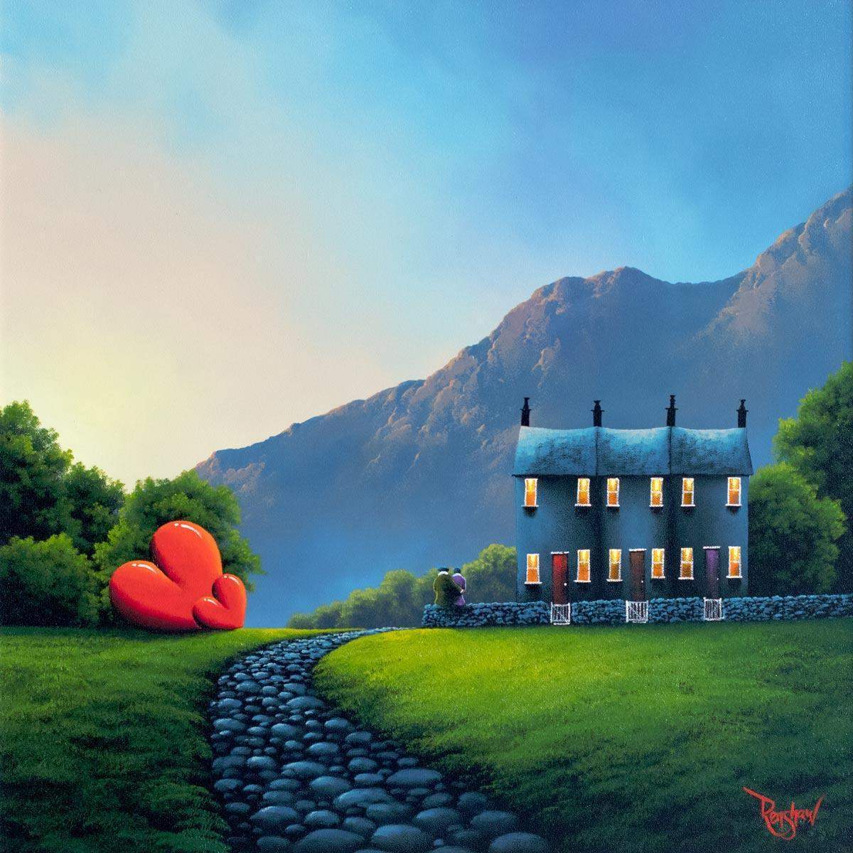 Love Like This - Original - SOLD by artist David Renshaw - Wyecliffe Galleries