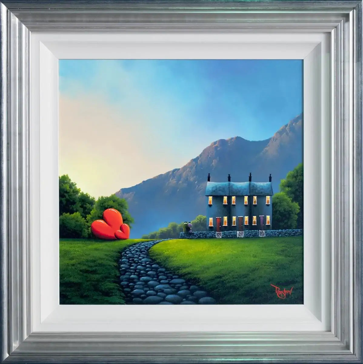 Love Like This - Original - SOLD by artist David Renshaw - Wyecliffe Galleries