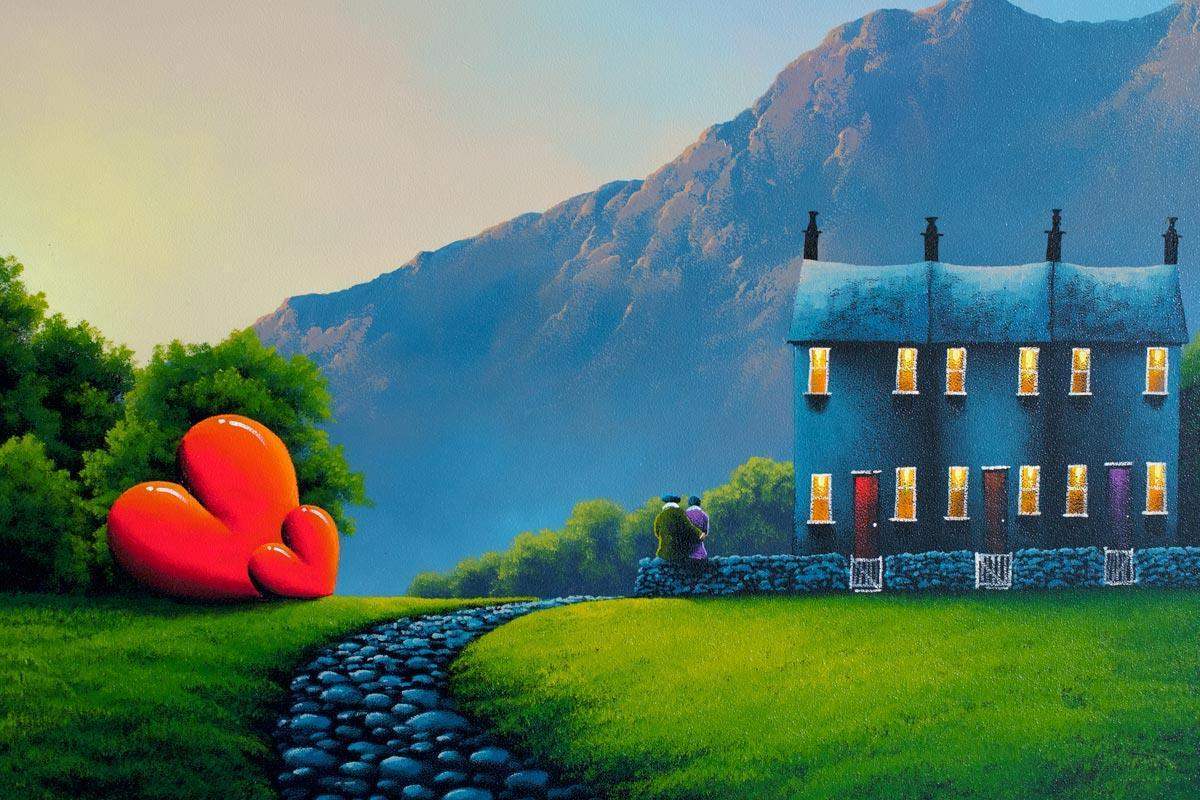 Love Like This - Original - SOLD by artist David Renshaw - Wyecliffe Galleries