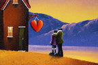 Love Makes a House a Home - SOLD by artist David Renshaw - Wyecliffe Galleries