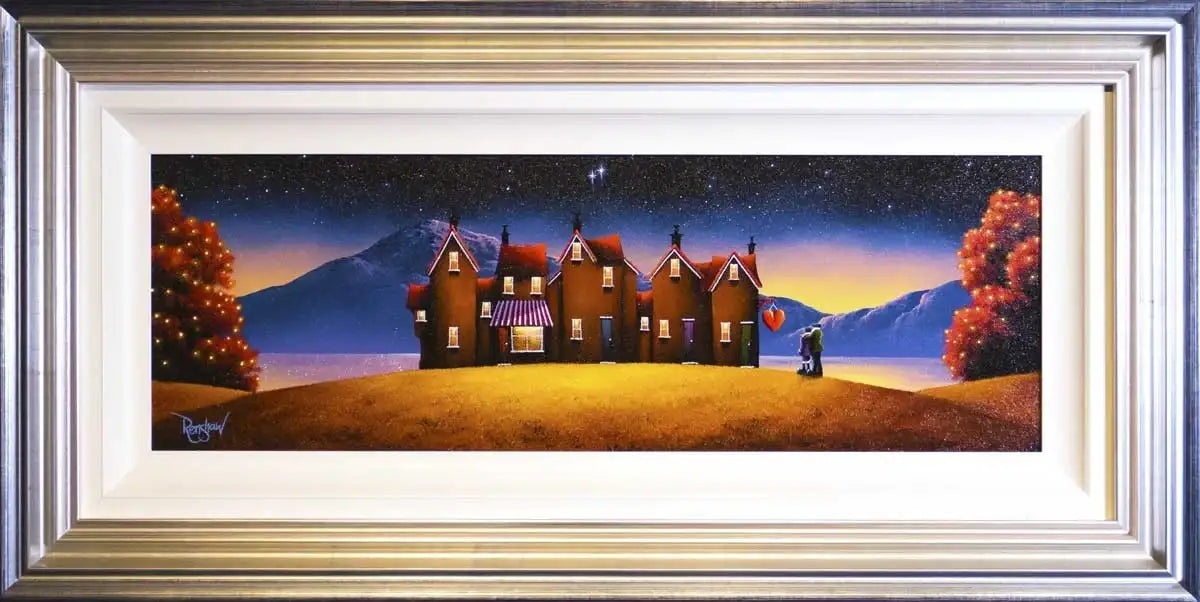 Love Makes a House a Home - SOLD by artist David Renshaw - Wyecliffe Galleries