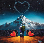 Love Mountain - SOLD by artist David Renshaw - Wyecliffe Galleries