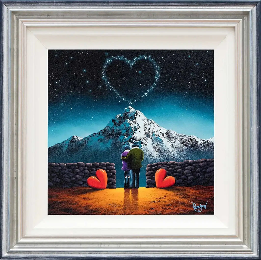 Love Mountain - SOLD by artist David Renshaw - Wyecliffe Galleries