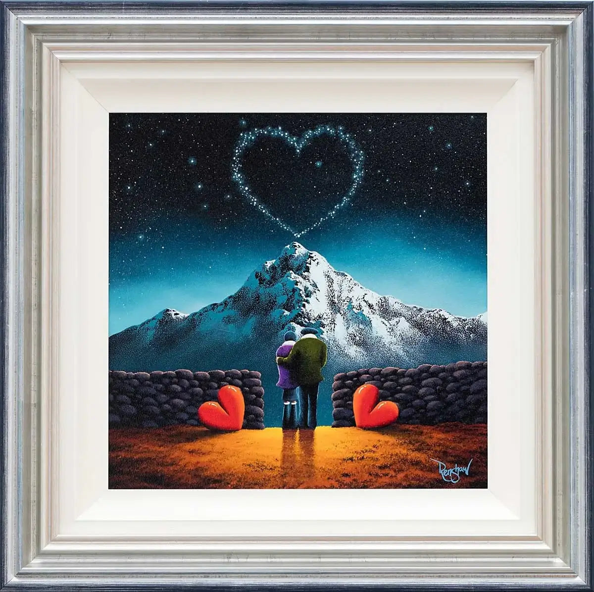Love Mountain - SOLD by artist David Renshaw - Wyecliffe Galleries