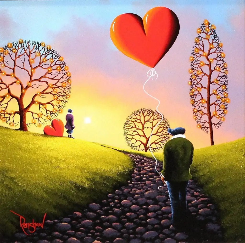 Love on the Horizon - SOLD by artist David Renshaw - Wyecliffe Galleries