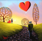 Love on the Horizon - SOLD by artist David Renshaw - Wyecliffe Galleries