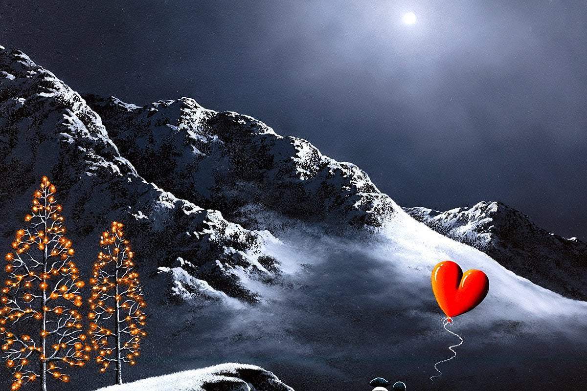 Love on the Mountaintops - Original - SOLD by artist David Renshaw - Wyecliffe Galleries