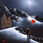 Love on the Mountaintops - Original - SOLD by artist David Renshaw - Wyecliffe Galleries