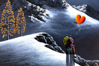 Love on the Mountaintops - Original - SOLD by artist David Renshaw - Wyecliffe Galleries