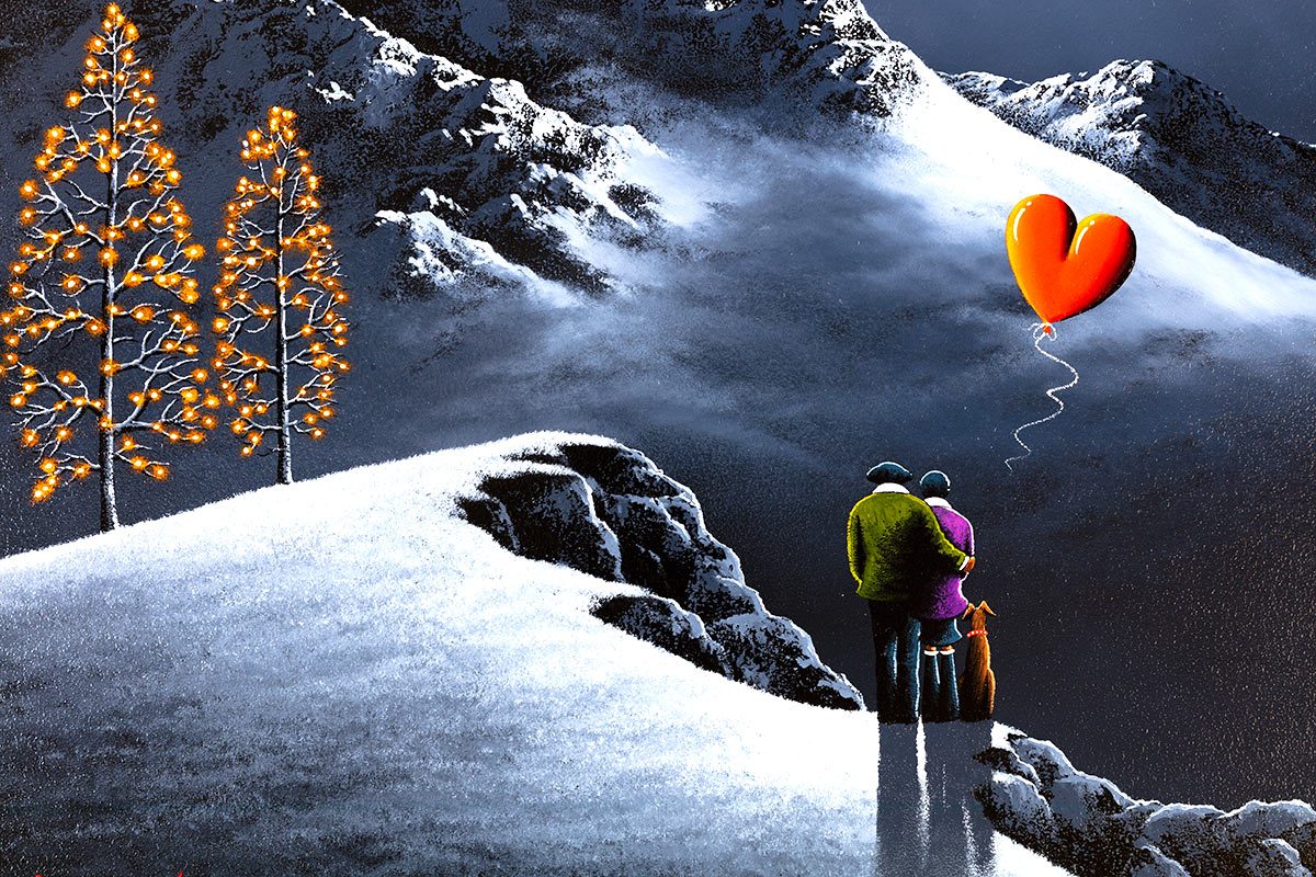 Love on the Mountaintops - Original David Renshaw Framed