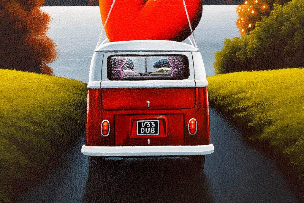 Love On The Open Road - Original - SOLD by artist David Renshaw - Wyecliffe Galleries