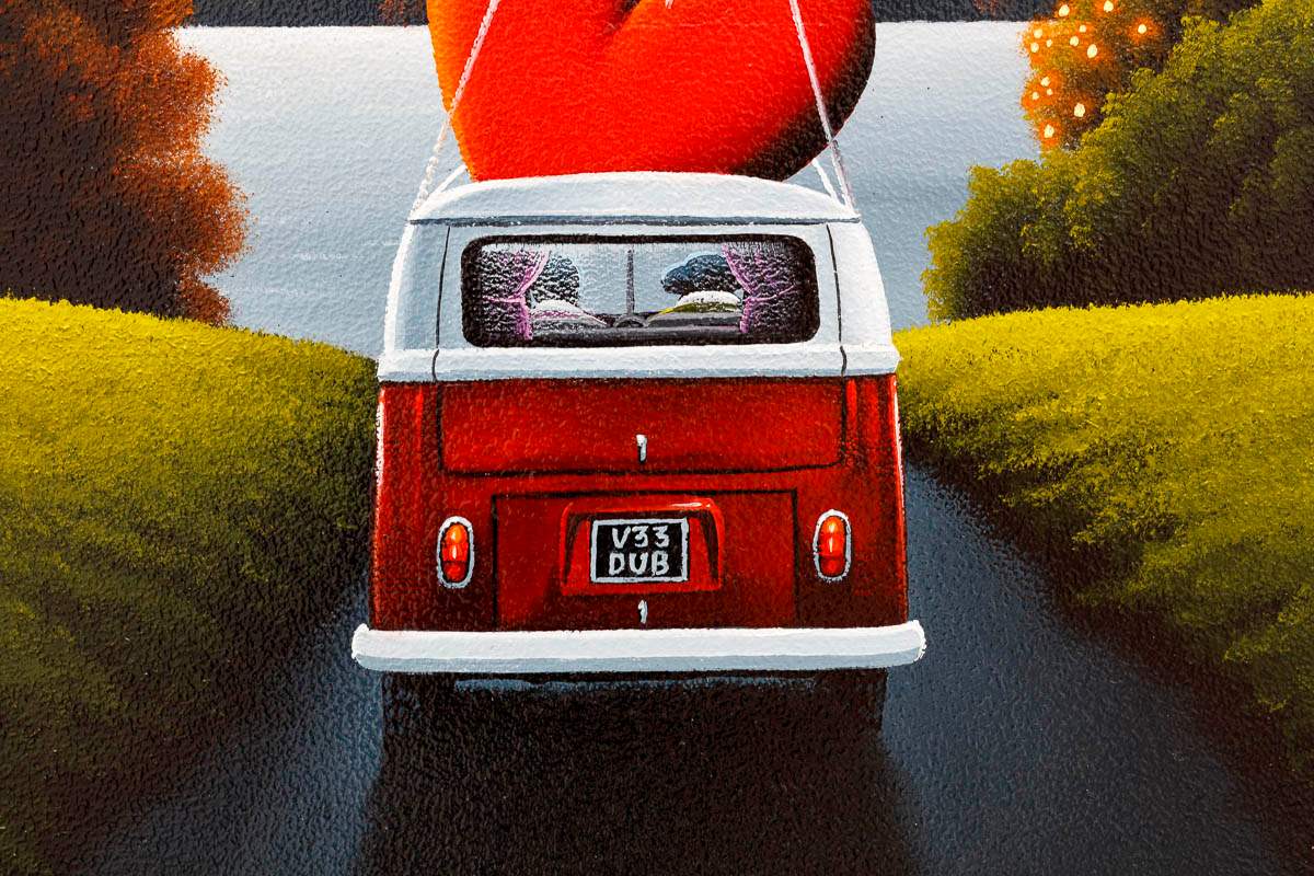Love On The Open Road - Original - SOLD by artist David Renshaw - Wyecliffe Galleries