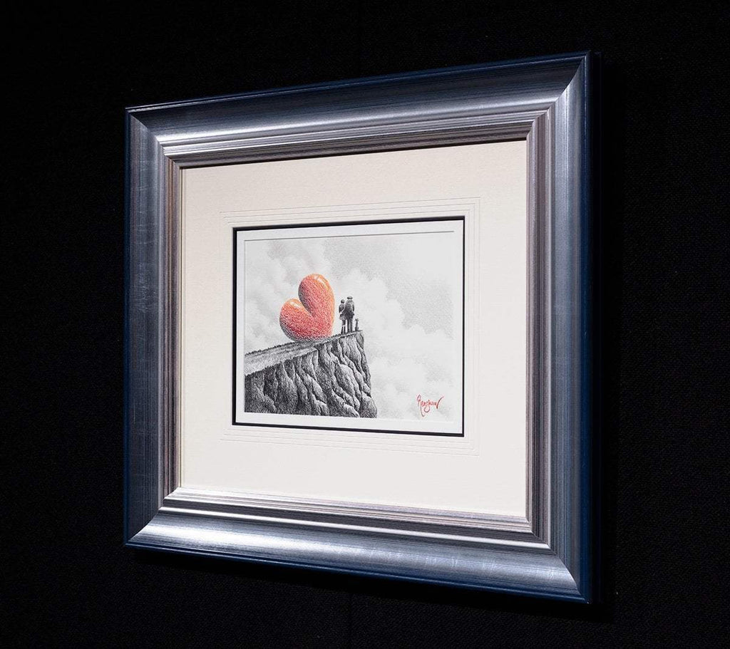 Love On Top - Original Sketch - SOLD by artist David Renshaw - Wyecliffe Galleries