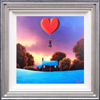 Love Over Everything - Original - SOLD by artist David Renshaw - Wyecliffe Galleries