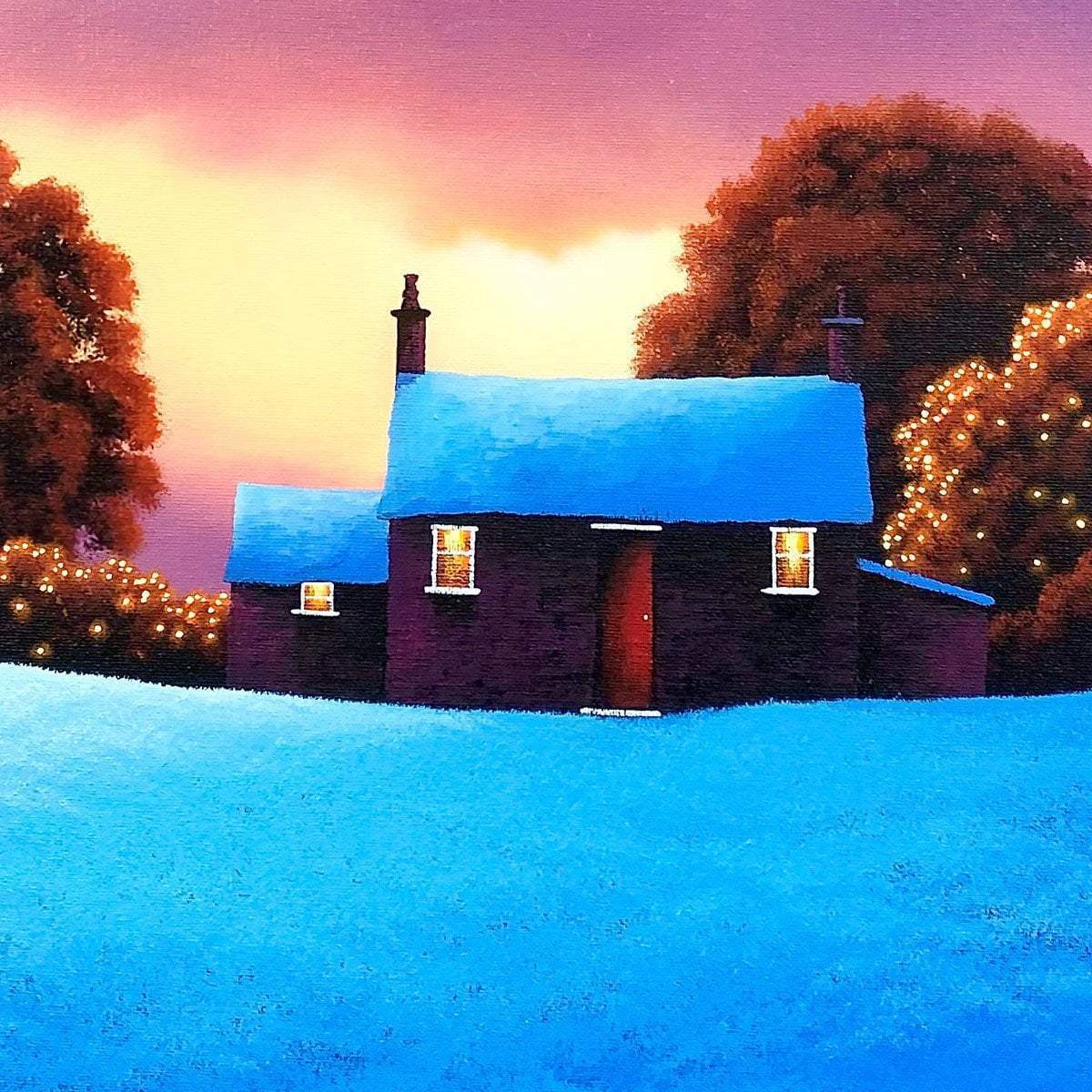 Love Over Everything - Original - SOLD by artist David Renshaw - Wyecliffe Galleries