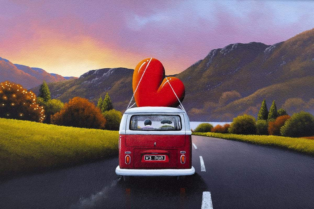 Love's A Journey - Original - SOLD by artist David Renshaw - Wyecliffe Galleries