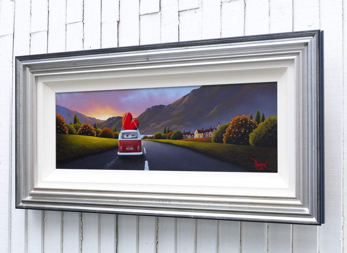 Love's A Journey - Original - SOLD by artist David Renshaw - Wyecliffe Galleries