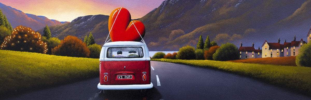 Love's A Journey - Original - SOLD by artist David Renshaw - Wyecliffe Galleries