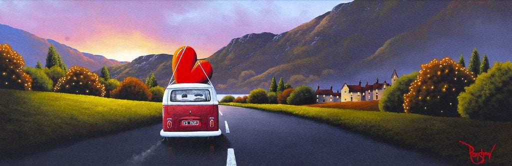 Love's A Journey - Original - SOLD by artist David Renshaw - Wyecliffe Galleries