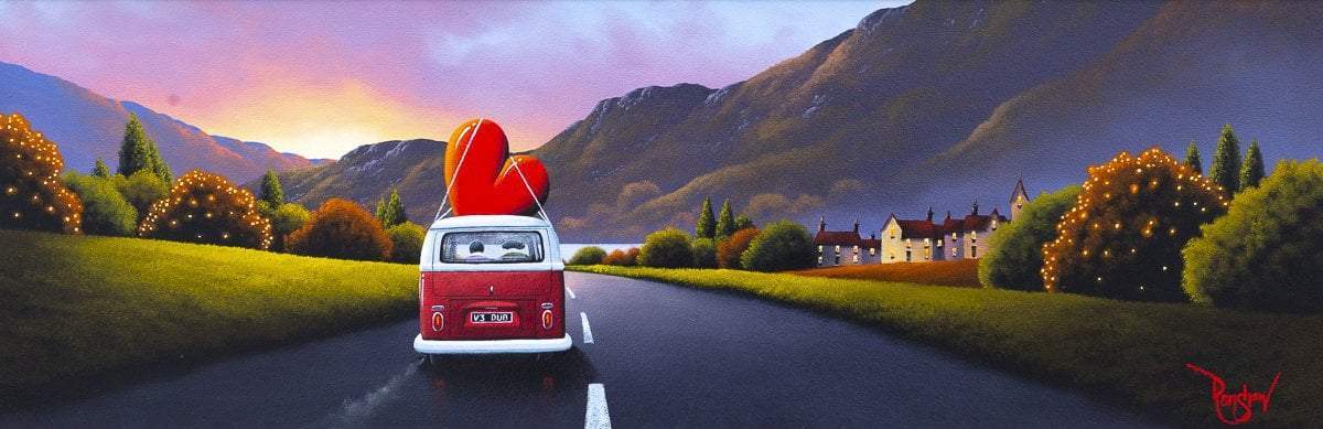 Love's A Journey - Original - SOLD by artist David Renshaw - Wyecliffe Galleries