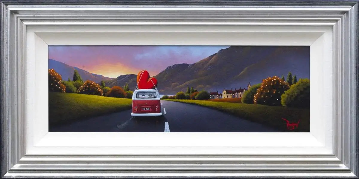 Love's A Journey - Original - SOLD by artist David Renshaw - Wyecliffe Galleries