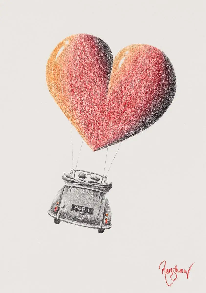 Love's Adventure - SOLD by artist David Renshaw - Wyecliffe Galleries