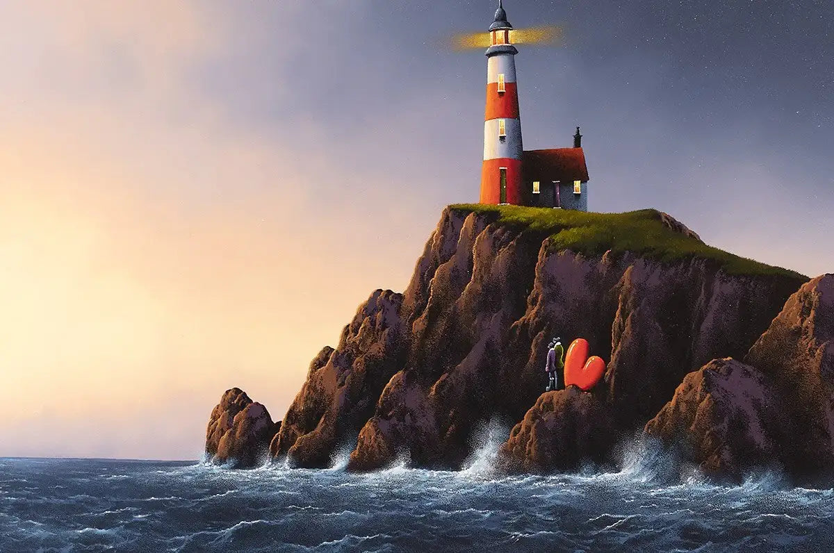 Love's Beacon - SOLD by artist David Renshaw - Wyecliffe Galleries