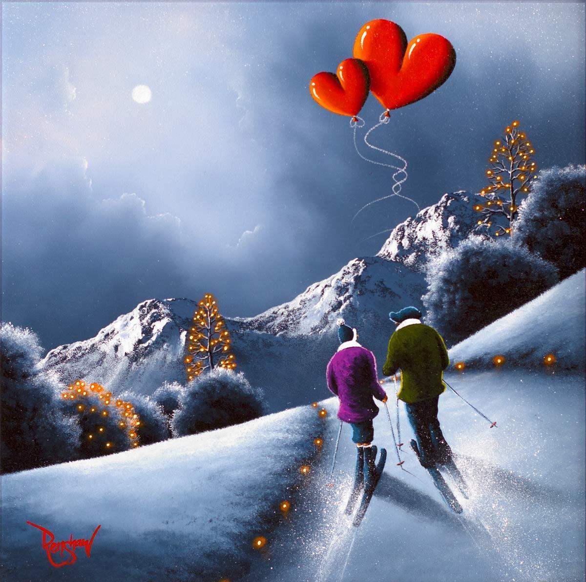 Love's Path - Original - SOLD by artist David Renshaw - Wyecliffe Galleries