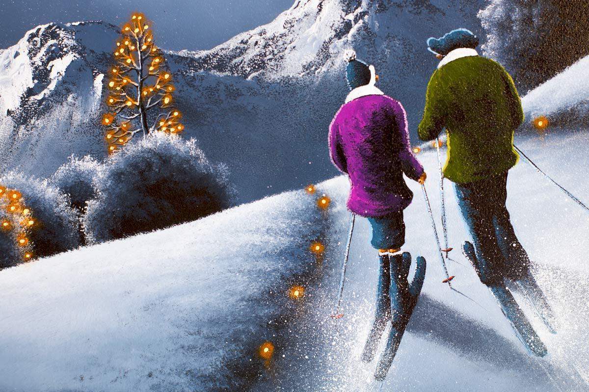 Love's Path - Original - SOLD by artist David Renshaw - Wyecliffe Galleries