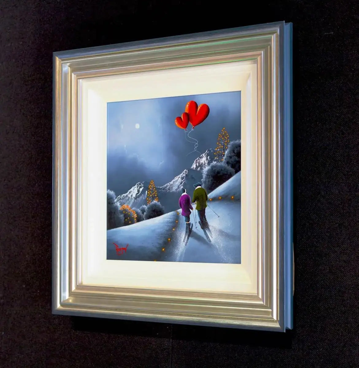 Love's Path - Original - SOLD by artist David Renshaw - Wyecliffe Galleries