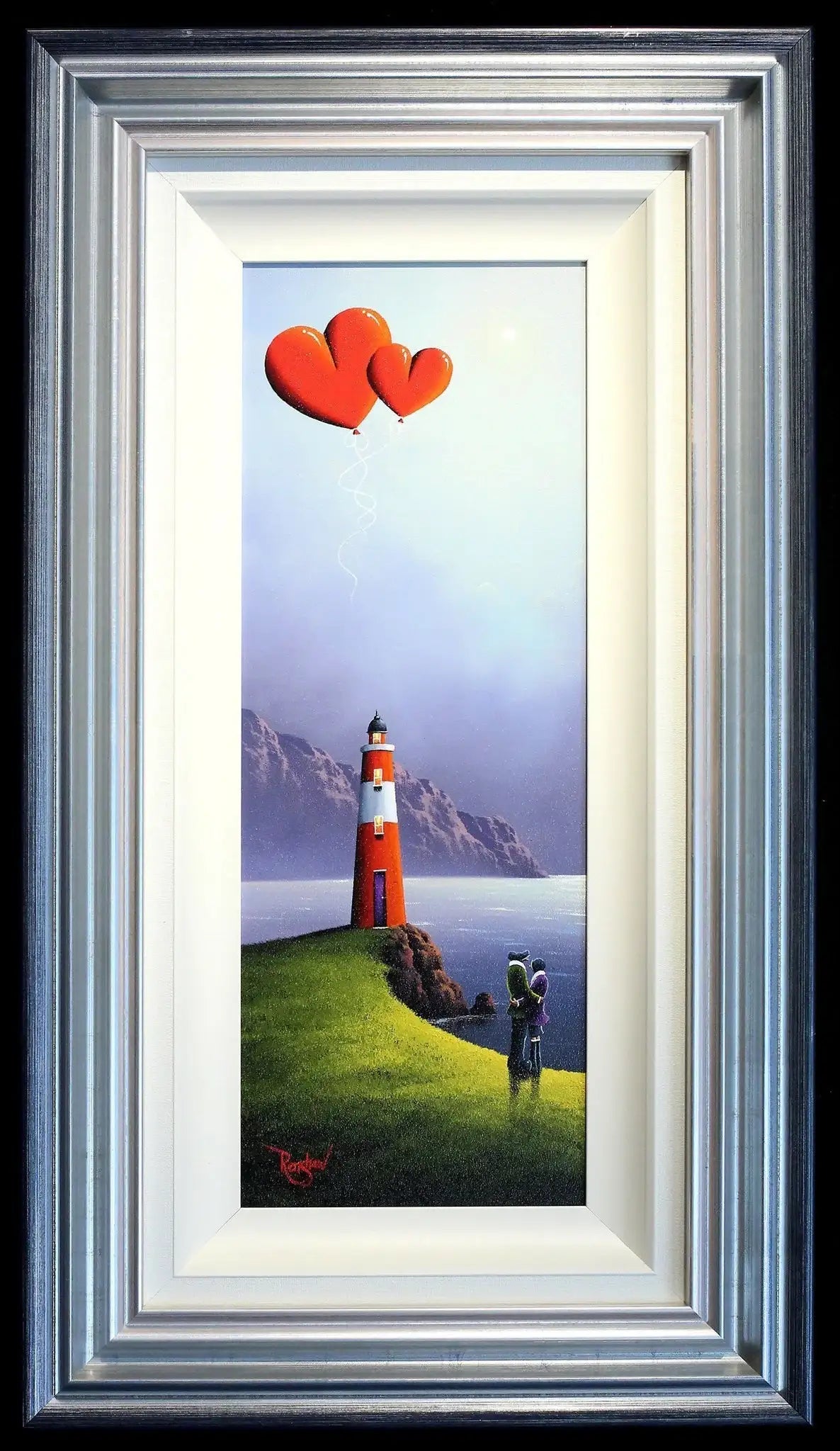 Love Shine A Light - SOLD by artist David Renshaw - Wyecliffe Galleries
