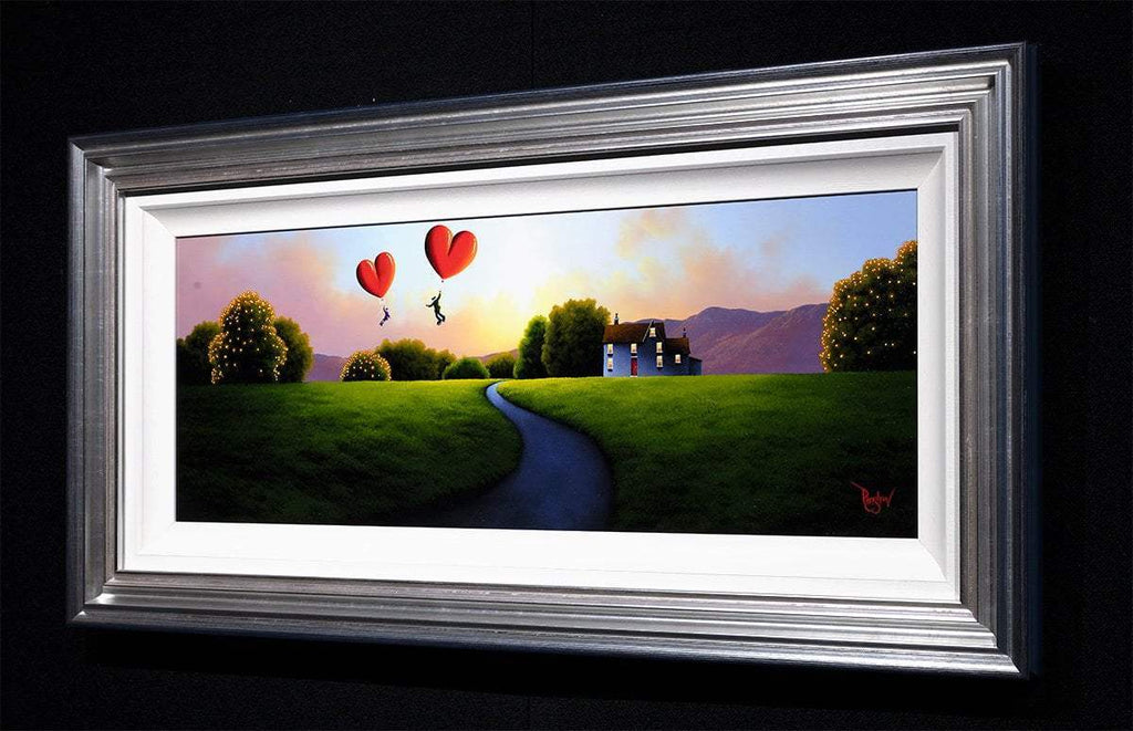 Love Takes Us Higher - Original - SOLD by artist David Renshaw - Wyecliffe Galleries