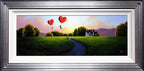 Love Takes Us Higher - Original - SOLD by artist David Renshaw - Wyecliffe Galleries