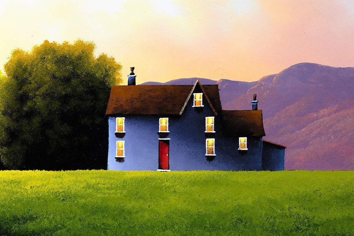 Love Takes Us Higher - Original - SOLD by artist David Renshaw - Wyecliffe Galleries