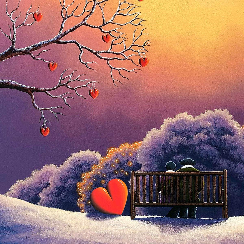 Love Warms our Hearts - SOLD by artist David Renshaw - Wyecliffe Galleries