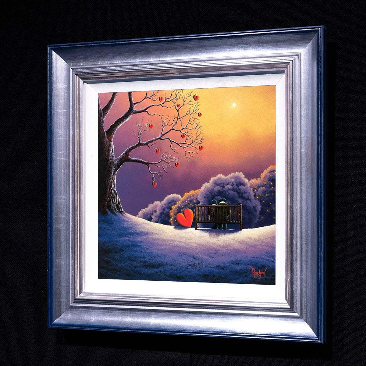 Love Warms our Hearts - SOLD by artist David Renshaw - Wyecliffe Galleries