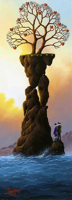 Love Will Find A Way II - SOLD by artist David Renshaw - Wyecliffe Galleries